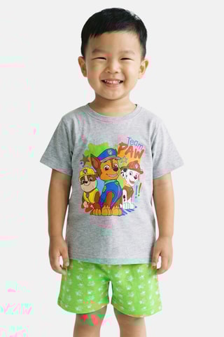 Camiseta y short La Patrulla Canina - Gris