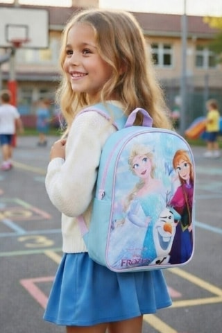 Sac à dos La Reine des Neiges Disney - Bleu