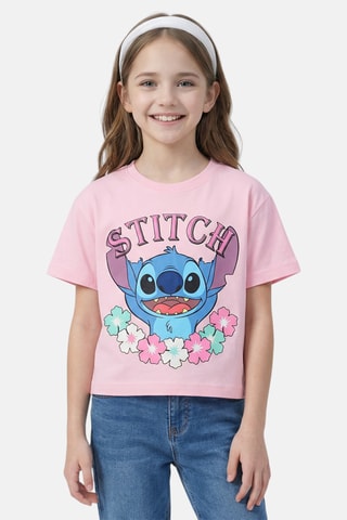 Camiseta Stitch Lilo y Stitch Disney - Azul