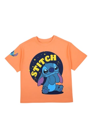 Camiseta Lilo & Stitch Disney - Naranja