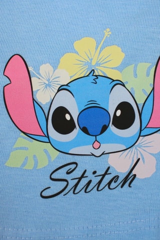 Camiseta y short Stitch Lilo y Stitch Disney - Gris