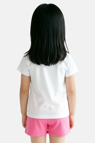 Camiseta y short Ángel y Stitch Lilo y Stitch Disney - Rosa