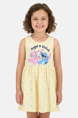 Vestido Ángel y Stitch Lilo y Stitch Disney - Amarillo