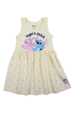 Vestido Ángel y Stitch Lilo y Stitch Disney - Amarillo
