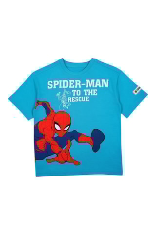 Camiseta Spider-Man Los Vengadores Marvel - Azul