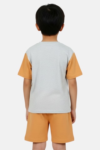 Camiseta y short Stitch Lilo y Stitch Disney - Naranja