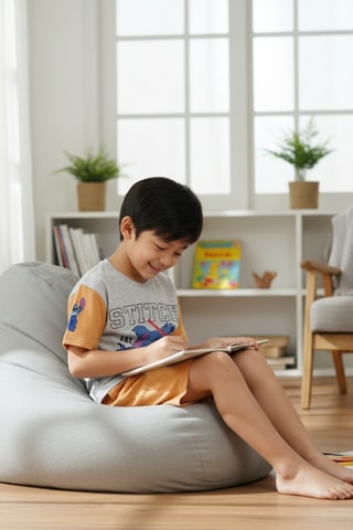 Camiseta y short Stitch Lilo y Stitch Disney - Naranja