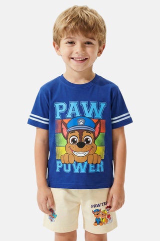 Camiseta y short La Patrulla Canina - Azul marino