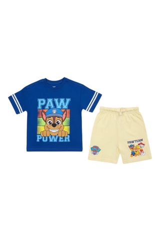 Camiseta y short La Patrulla Canina - Azul marino
