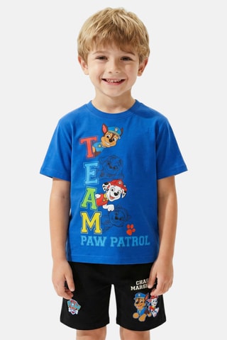 Camiseta y short La Patrulla Canina - Azul marino