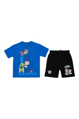 Camiseta y short La Patrulla Canina - Azul marino