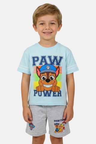 Camiseta y short La Patrulla Canina - Azul