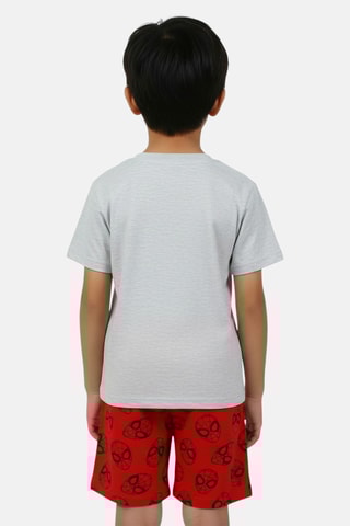 Camiseta y short Spider-man Los Vengadores Marvel - Gris