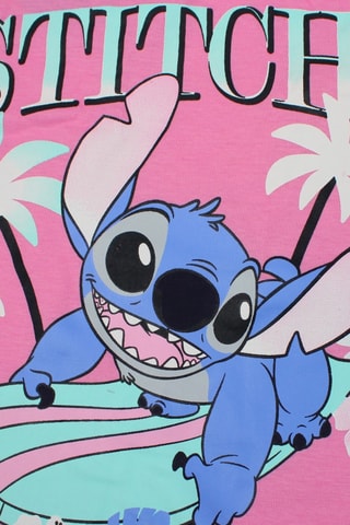 Camiseta y short Stitch Lilo y Stitch Disney - Rosa