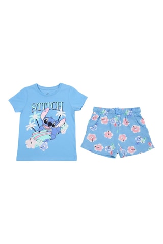Camiseta y short Lilo y Stitch Disney - Azul