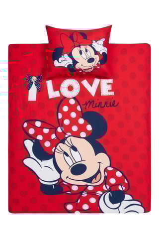 Funda nórdica Minnie Disney - Rojo