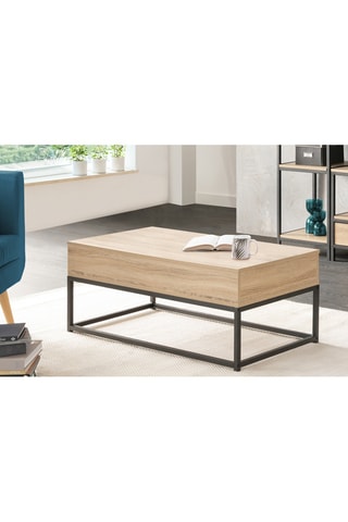 Tavolino sollevabile Manufacture - 99 x 55 x 41 cm