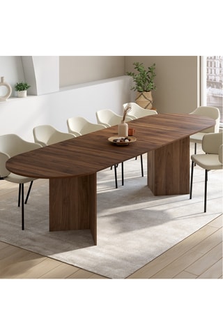 Tavolo da pranzo allungabile Gabin - 200-300 x 90 x 75 cm