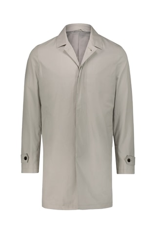 Chaqueta larga - Gris claro