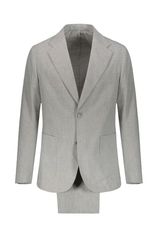 Chaqueta de lino - Gris