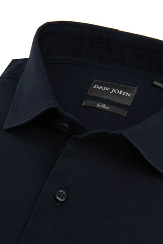 Camisa slim fit - Azul noche