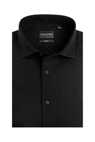 Camisa slim fit - Negro