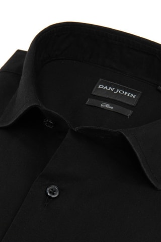 Camisa slim fit - Negro