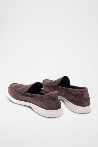 Mocasines de piel - Marrón