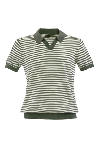 Polo - Gris y blanco