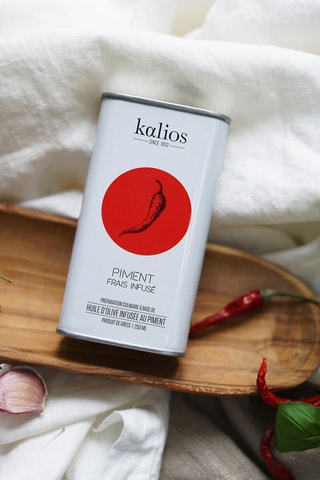 Huile d'olive infusée chili - 250 ml