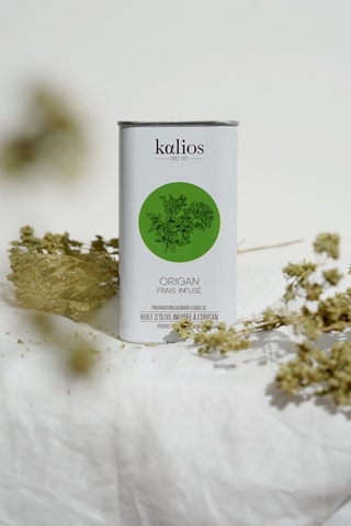 Huile d’olive infusée à l’origan - 250 ml