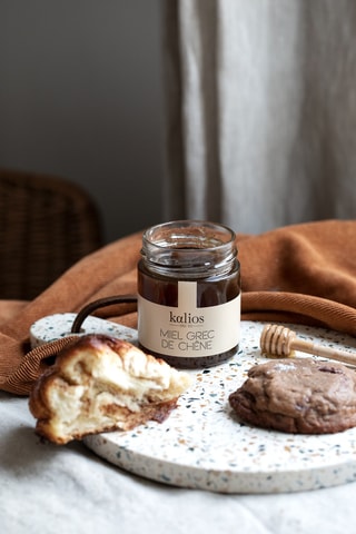 Miel de chêne - Boisé, marron glacé - 250 g