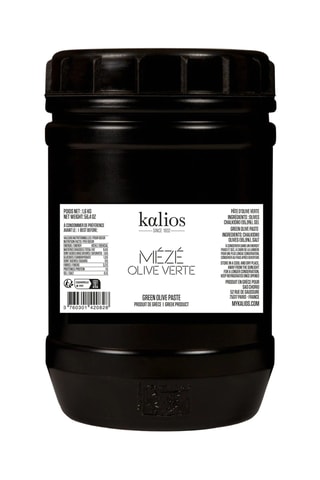 Pâte d'olives vertes Chalkidiki - 1,6 kg