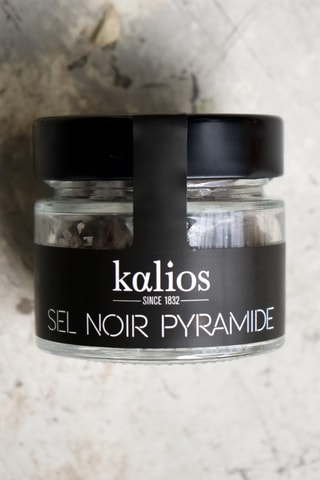 3 Sel noir pyramide - Salin et iodé - 3 x 35 g