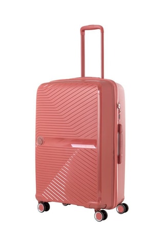 Valise grand volume (L) PP5 - Rose - 75 cm - Cadenas TSA
