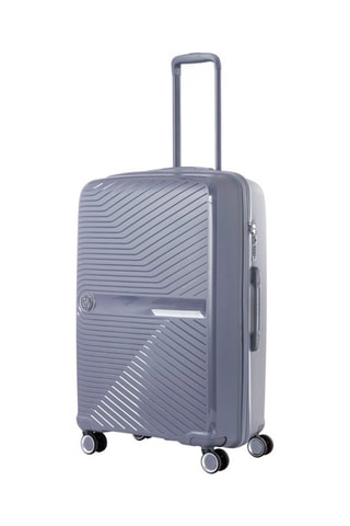 Valise grand volume (L) PP5 - Argenté - 75 cm - Cadenas TSA