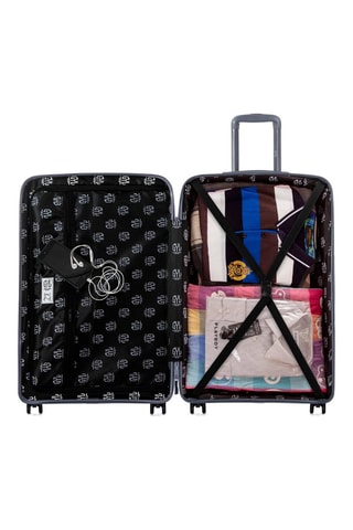 Valise grand volume (L) PP5 - Argenté - 75 cm - Cadenas TSA