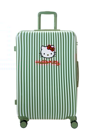 Maleta grande (L) - Verde - 75 cm - Hello Kitty