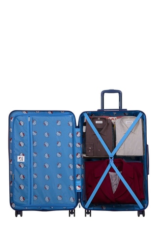 Maleta grande (L) - Azul -­ 75 cm - Hello Kitty