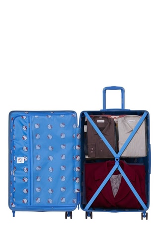 Maleta grande (L) - Azul -­ 75 cm - Hello Kitty