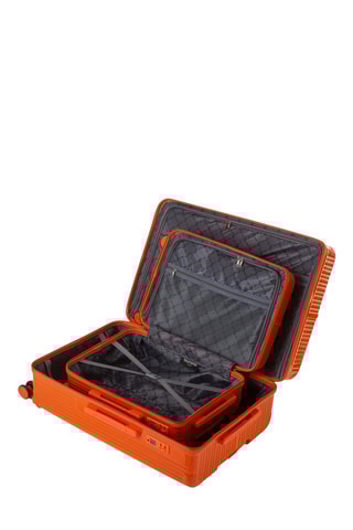 Set de 3 valises - Orange - 55/65/75 cm - Murano