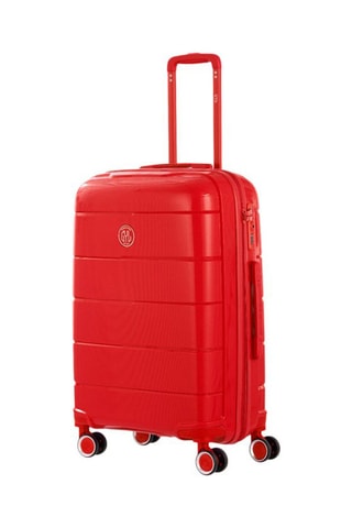 Valise semaine (M) CH3 - Rouge - 67 cm - Cadenas TSA