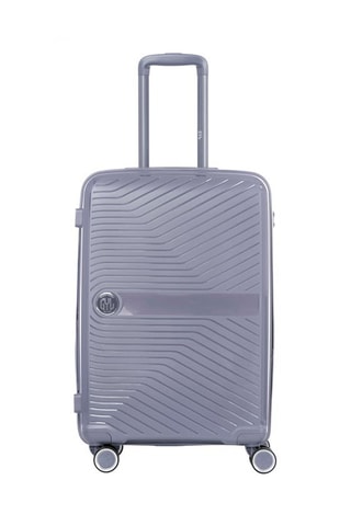 Maleta mediana (M) PP5 - Plateado - 65 cm - Candado TSA