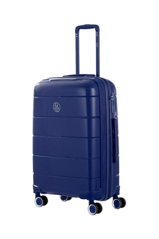 Valise semaine (M) CH3 - Bleu marine - 65 cm - Cadenas TSA