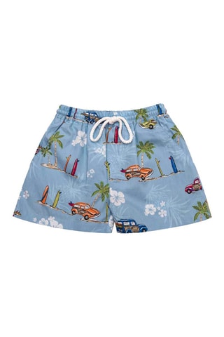 Bañador corto - Azul claro