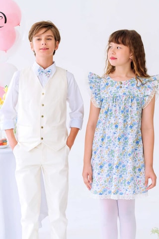 Pantalón chino - Beige