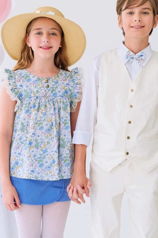 Pantalón chino - Beige