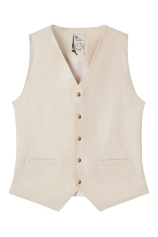 Chaleco de traje - Beige