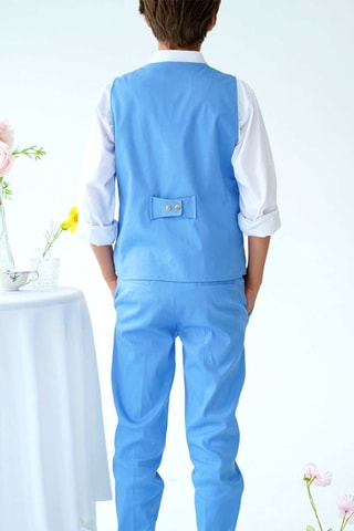 Chaleco de traje - Azul claro