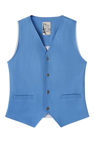 Chaleco de traje - Azul claro